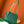 GOYA SECOND-HAND TOAST BAG 21CM GREEN CANVAS