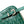 GOYA SECOND-HAND TOAST BAG 21CM GREEN CANVAS
