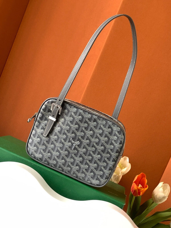 BORSA PER TOAST GOYA DI SECONDA MANO 21 CM TELA GRIGIA