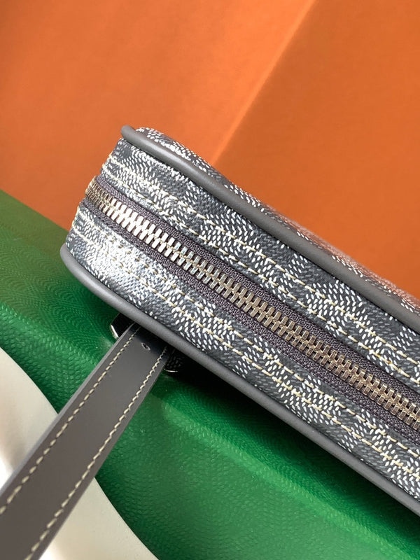 BORSA PER TOAST GOYA DI SECONDA MANO 21 CM TELA GRIGIA