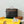 GOYA MAKEUP BOX BAG 20CM BLACK AND TAN CANVAS