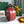 BORSA TRUNK ALTO HATBOX 18CM IN TELA ROSSA