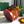 BORSA TRUNK ALTO HATBOX 18CM IN TELA ROSSA