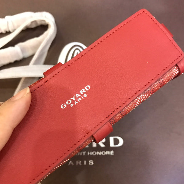 BORSA MINAUDIERE TRUNK 17CM TELA ROSSA