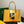 GOYA VILLETTE TOTE 45CM YELLOW CANVAS