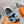 Chypre Sandal Black insole Light Blue lining