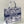 Large CD Book Tote 42cm Jardin Botanique Blue