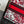 Medium CD Book Tote 36cm White and Red Heart Butterfly Embroidery