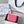 TEEN TRIOMPHE 11CM PINK CALFSKIN