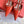 Rockstud Wispy Calfskin Mule 65mm Shiny Red