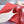 Mesh Slingback Ballerina Red