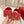 Toile Iconographe Slide Sandal 65mm Red Beige