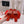 Toile Iconographe Slide Sandal Red Beige