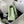 Medium Classic Flap Bag 23cm Light Green Lambskin Silver Hardware