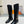 LV Westside Flat High Boot 40mm Plain Black Lambskin