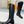 LV Westside Flat High Boot 40mm Plain Black Lambskin
