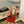 alaia mule 85 fishnet red heart lambskin