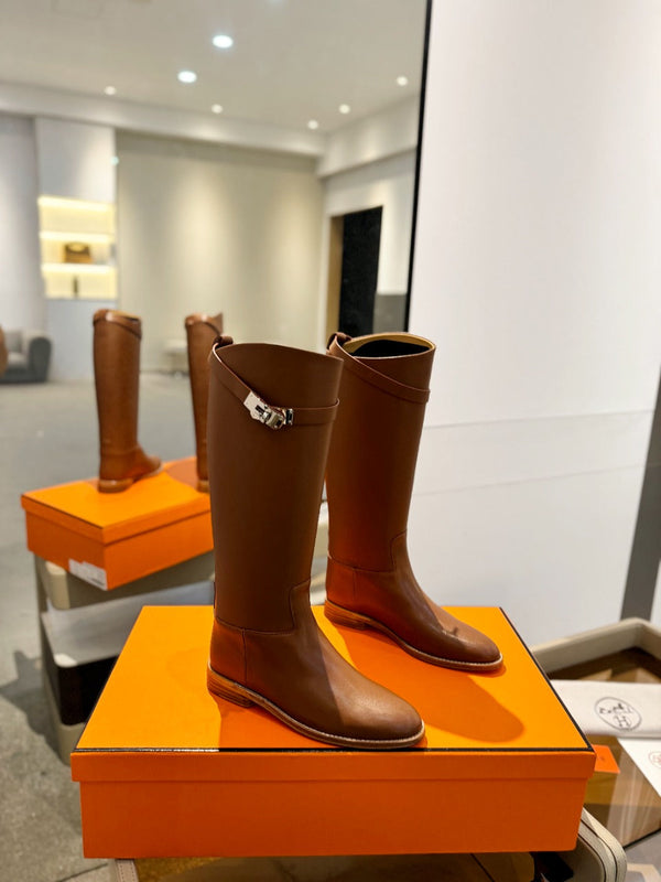 HM Stivali Jumping 20mm Brown Cowhide  961664