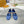 LV Flat Ballerina Dark Blue Monogram Jacquard Fabric