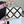19 BORSA CON PATTA 26 BIANCO NERO PELLE DI VITELLO 