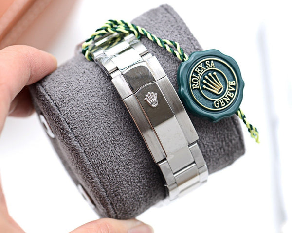 MILGAUSS ACCIAIO INOSSIDABILE QUADRANTE NERO BLU ARANCIONE 