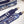 MEDIUM LADY D-LITE BLUE PALMS EMBROIDERY