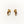 LOVE EARRINGS 2.65MM GOLD