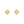 VINTAGE CLOVER EARRINGS GOLD