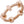 NUTS AND BOLTS PINK GOLD RING