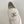 Moccasins White Quilted Calfskin Silver CC