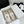 Moccasins White Quilted Calfskin Silver CC