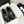 Moccasins Black Quilted Calfskin Gold CC