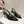 D&G High Heel Slingback Pumps Rhinestones in Black Lurex Lace